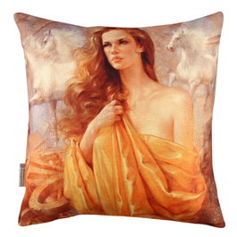 Aberto Design Cojín A11064 Multicolor 43x43 cm